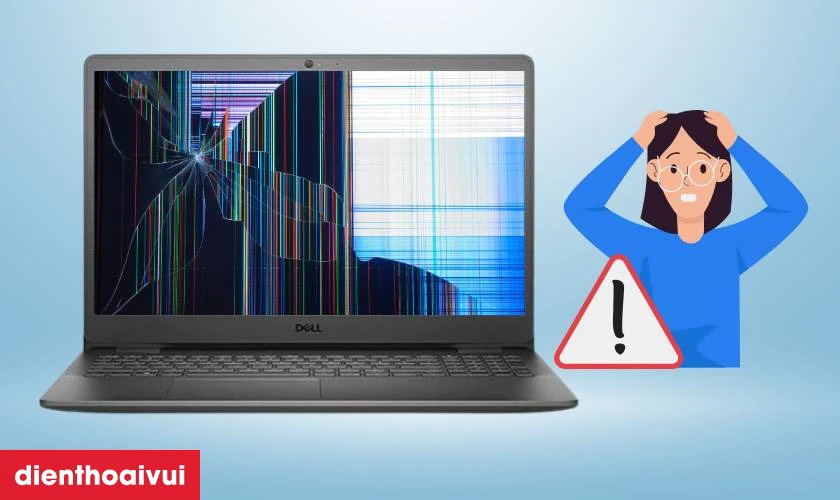 Dấu hiệu cần thay m&agrave;n h&igrave;nh laptop Dell Vostro 15 3500 ch&iacute;nh h&atilde;ng GENA