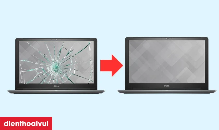 N&ecirc;n sửa chữa hay thay mới m&agrave;n h&igrave;nh laptop