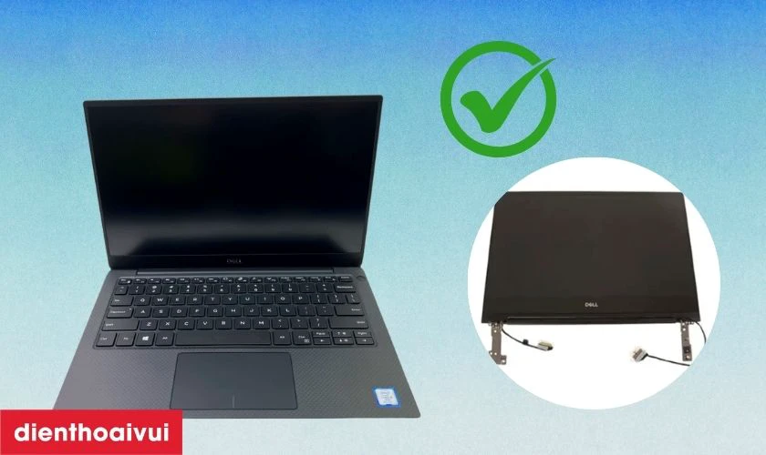 Kiểm tra t&igrave;nh trạng laptop v&agrave; loại linh kiện thay thế