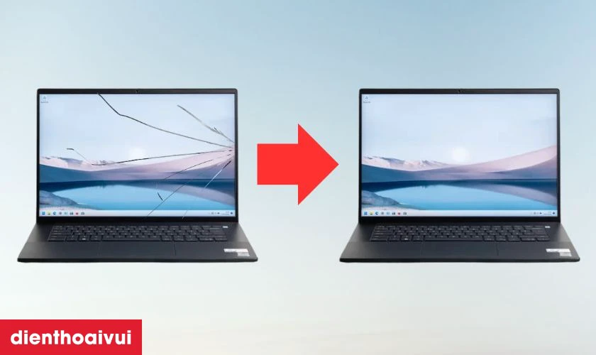 Nên sửa chữa hay thay màn hình laptop