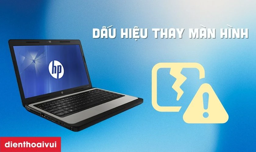 Dấu hiệu cần thay m&agrave;n h&igrave;nh laptop HP Probook 4430