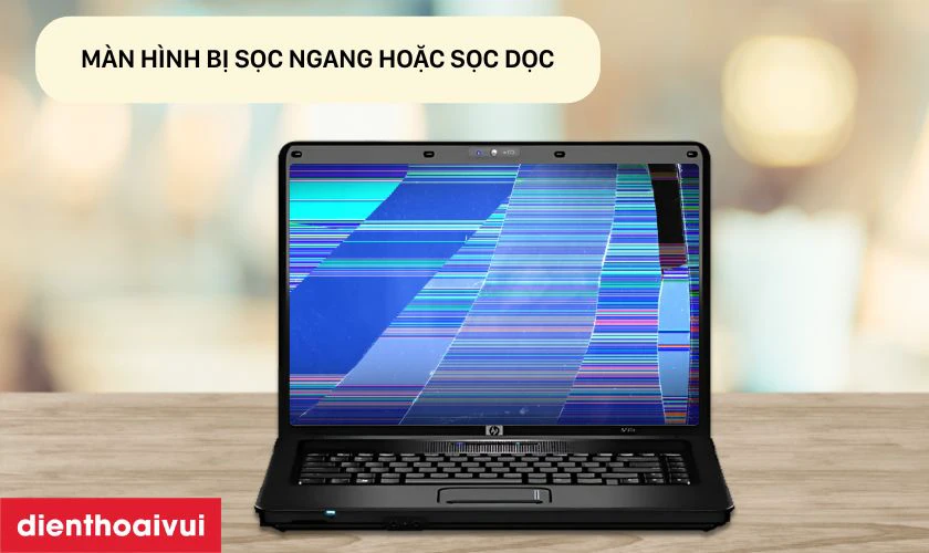 Dấu hiệu cần thay m&agrave;n h&igrave;nh laptop HP Compaq 6735