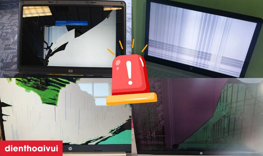 Dấu hiệu cần thay m&agrave;n h&igrave;nh HP Chromebook 13 G1