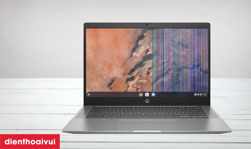 Dấu hiệu cần thay m&agrave;n h&igrave;nh HP Chromebook 14 G7