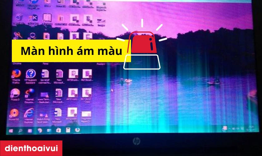 Dấu hiệu m&agrave;n h&igrave;nh laptop HP EliteBook 810 bị lỗi cần thay ngay