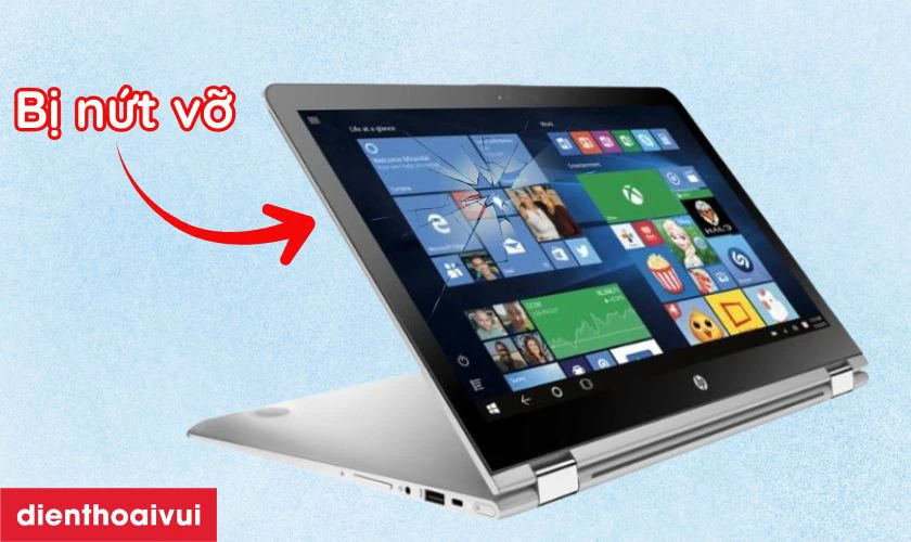 Dấu hiệu màn hình laptop HP Envy X360 M6 bị lỗi cần thay ngay
