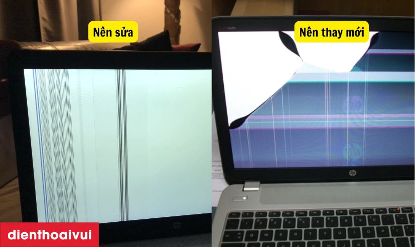 Sửa hay thay m&agrave;n h&igrave;nh laptop HP HS04 đ&acirc;u l&agrave; lựa chọn tốt hơn?
