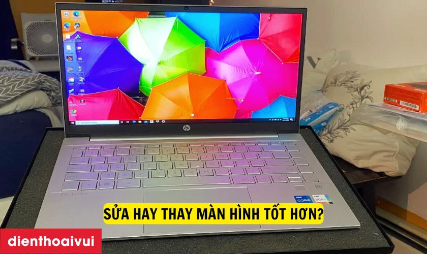 Sửa hay thay m&agrave;n h&igrave;nh laptop HP Pavilion 14 AB108TX đ&acirc;u l&agrave; lựa chọn tốt hơn?