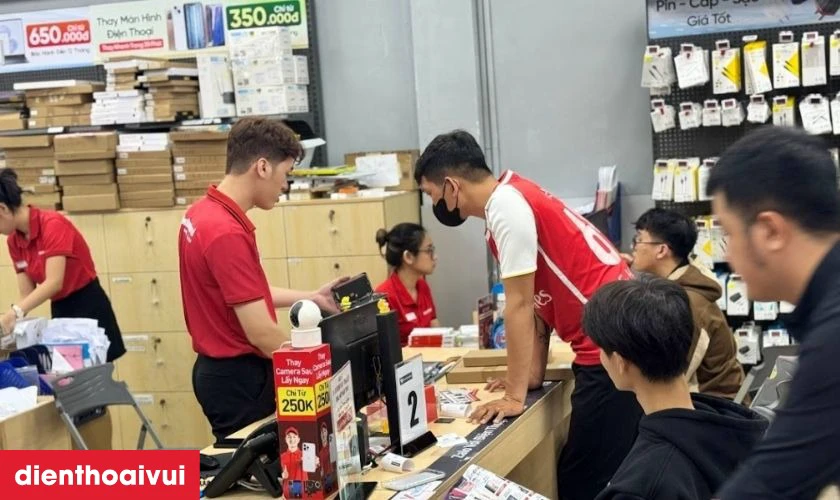 Quy trình thay màn hình laptop HP Pavilion 14 AL102TX lấy liền tại Điện Thoại Vui