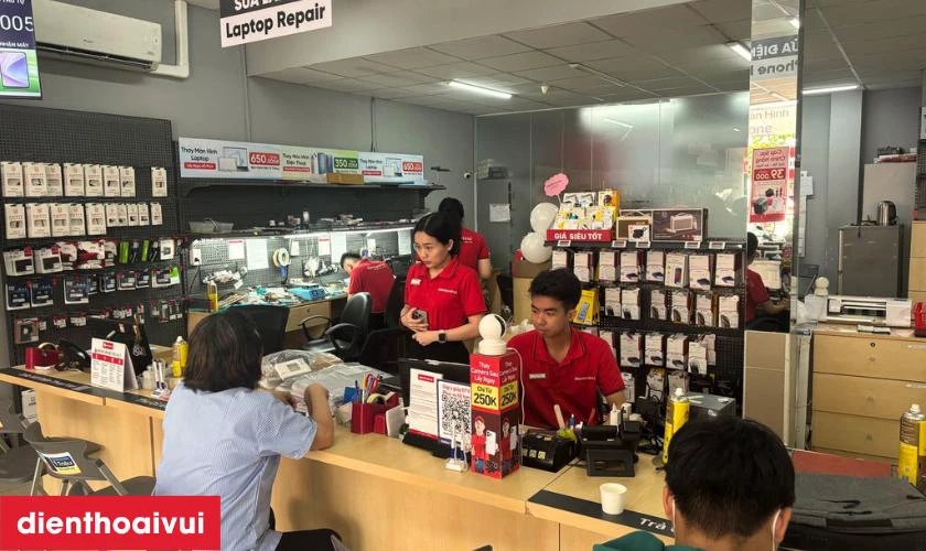 Quy trình thay màn hình laptop HP Pavilion minh bạch, lấy liền tại Điện Thoại Vui