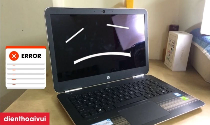 Dấu hiệu m&agrave;n h&igrave;nh laptop HP Pavilion 14 AL176TX bị lỗi cần thay ngay