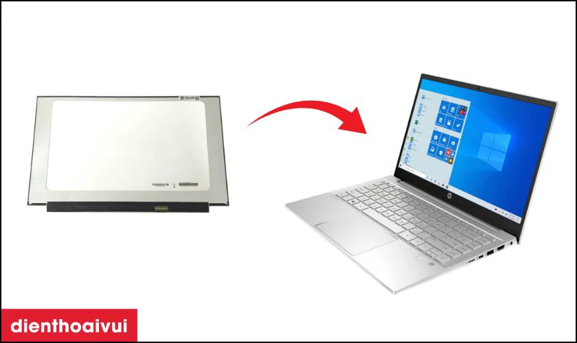 Dấu hiệu cần thay màn hình laptop HP Pavilion 14 DV1001TU