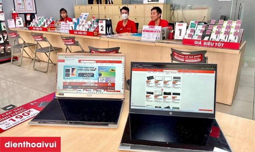 V&igrave; sao lại chọn dịch vụ thay m&agrave;n h&igrave;nh laptop HP Tại Điện Thoại Vui?
