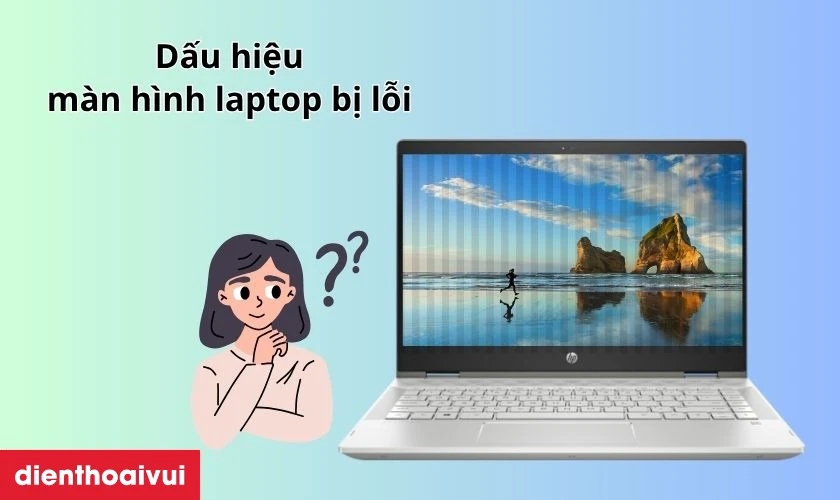 Thay màn hình laptop HP Pavilion X360 14 CD1023TX
