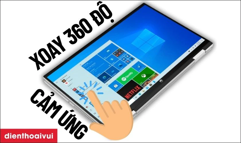 Đặc điểm nổi bật của màn hình HP Pavilion X360 15 CR0088CL