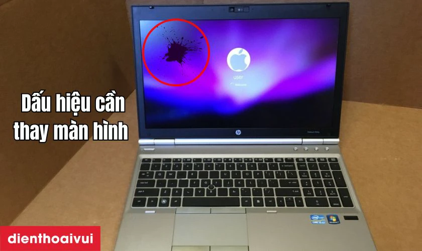Dấu hiệu cần thay m&agrave;n h&igrave;nh laptop HP Zbook Fury 15 G8