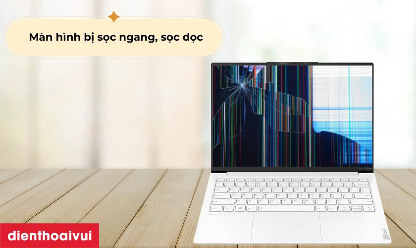 Dấu hiệu cần thay m&agrave;n h&igrave;nh laptop Lenovo Yoga Slim 7I Carbon 13ITL05