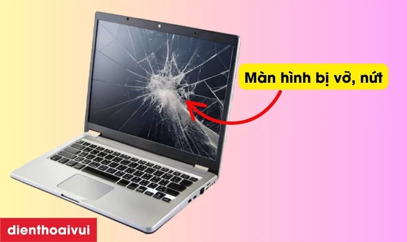 Dấu hiệu cần thay m&agrave;n h&igrave;nh laptop MSI GF63 8RC