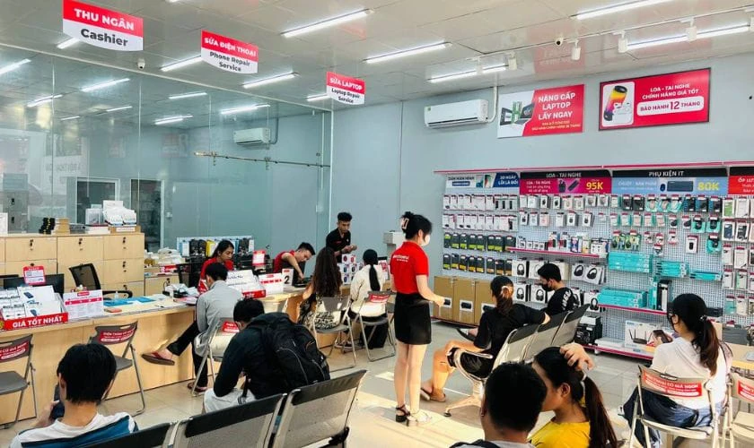 Thay màn hình laptop quận Long Biên