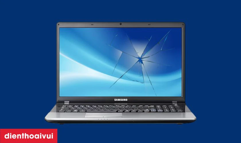 Dấu hiệu cần thay m&agrave;n h&igrave;nh laptop Samsung NP300E7A