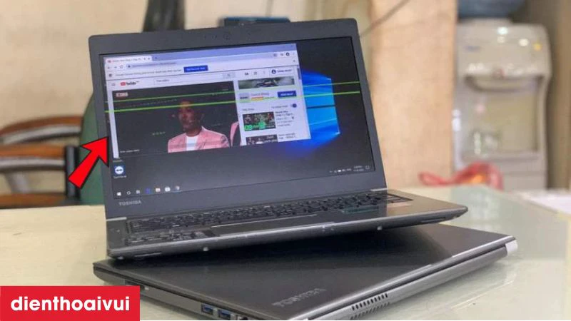 Dấu hiệu cần thay m&agrave;n h&igrave;nh laptop Toshiba Satellite C855D