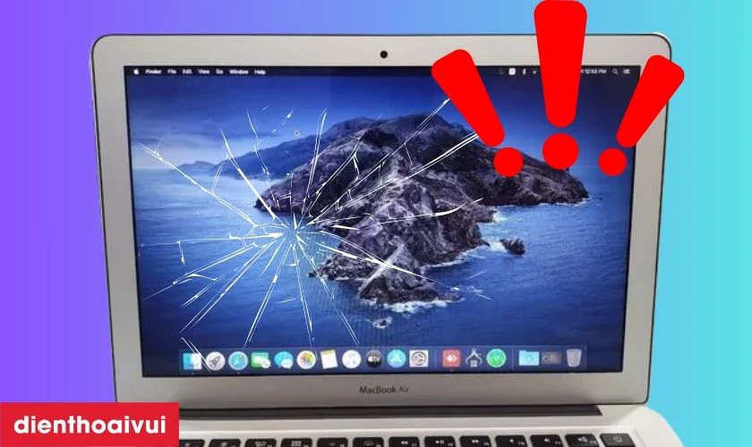 Dấu hiệu cần thay m&agrave;n h&igrave;nh Macbook Air 2012 11 inch