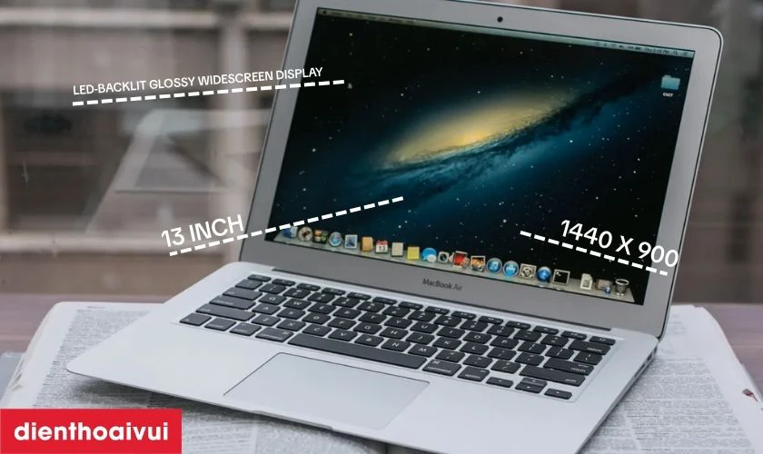 Đặc điểm m&agrave;n h&igrave;nh MacBook Air 2013 13 inch A1466