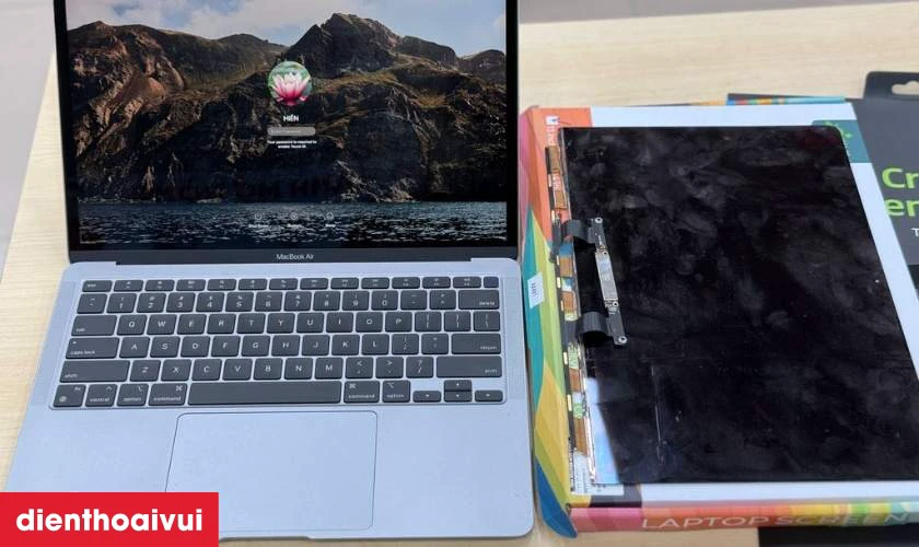 Quy tr&igrave;nh thay m&agrave;n h&igrave;nh MacBook Air