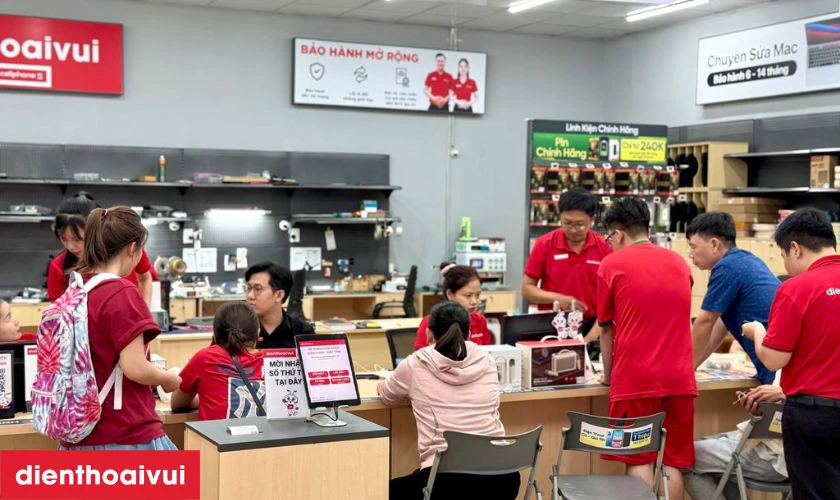 Thay m&agrave;n h&igrave;nh MacBook Air 2018 13 inch A1932 tại Điện Thoại Vui