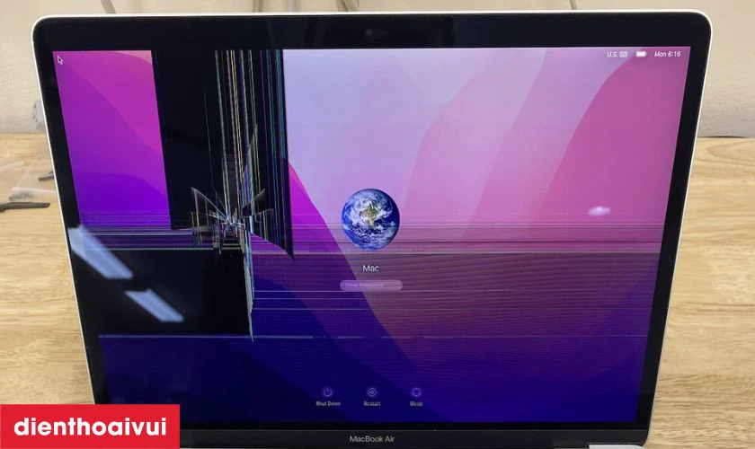 Dấu hiệu nhận biết cần thay m&agrave;n h&igrave;nh MacBook