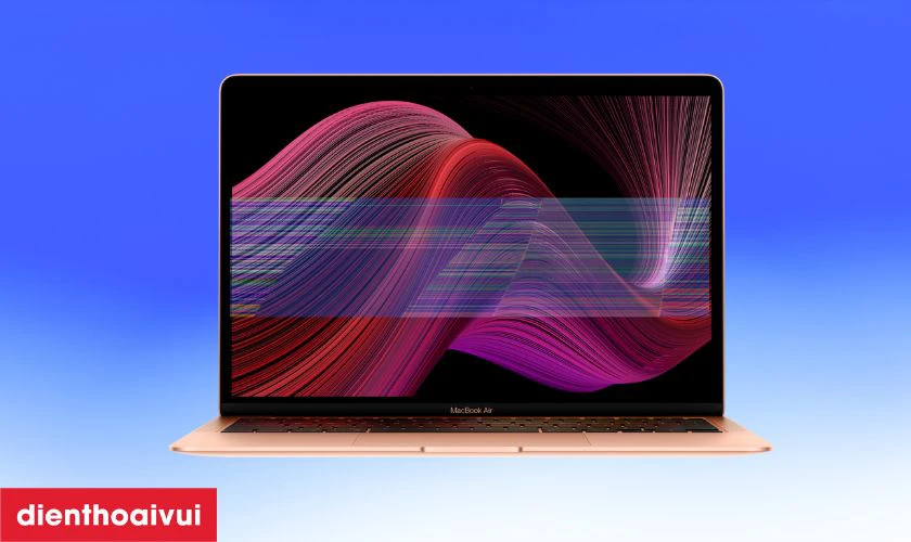 Dấu hiệu m&agrave;n h&igrave;nh MacBook Air 2020 13 inch A2179 bị hỏng cần thay