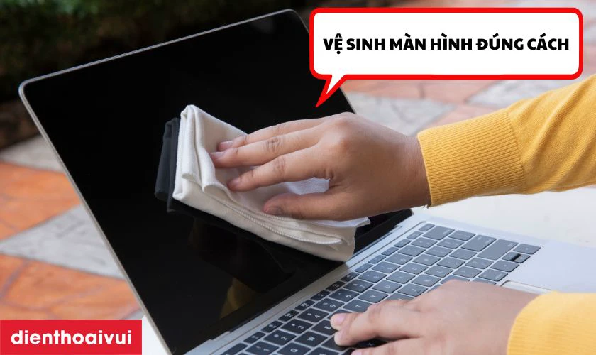 C&aacute;ch bảo quản m&agrave;n h&igrave;nh MacBook Air M1 2020 13 inch A2337 sau thay