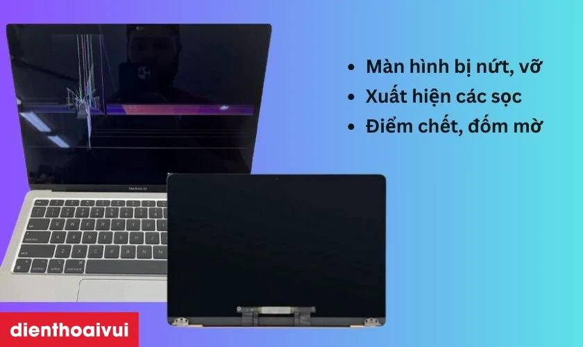 Khi n&agrave;o cần thay m&agrave;n h&igrave;nh Macbook