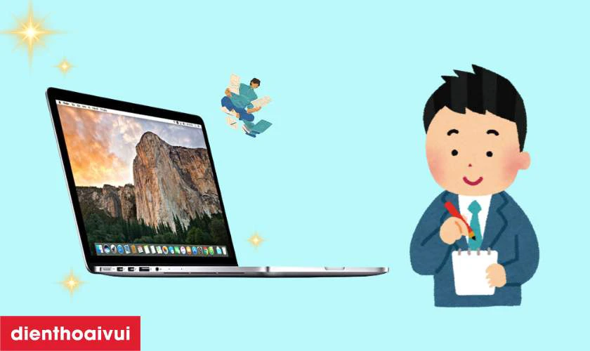 C&aacute;c lưu &yacute; sau khi thay m&agrave;n h&igrave;nh MacBook