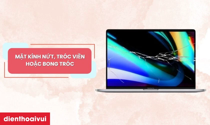 Dấu hiệu cần thay m&agrave;n h&igrave;nh MacBook Pro 2017 13 inch A1706