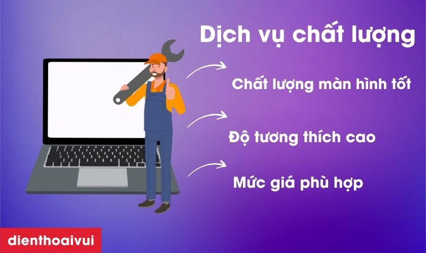 Lợi &iacute;ch khi chọn dịch vụ thay m&agrave;n h&igrave;nh MacBook Pro 2021 chất lượng