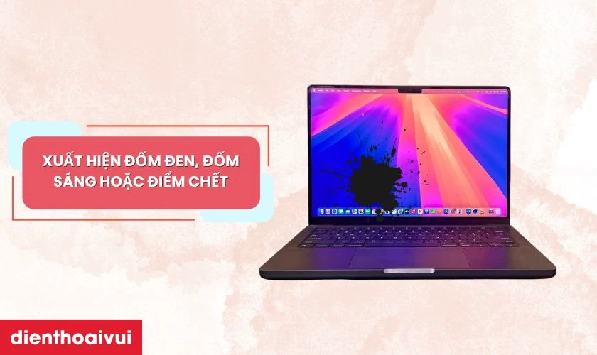 Dấu hiệu cần thay m&agrave;n h&igrave;nh MacBook Pro M4 A3112