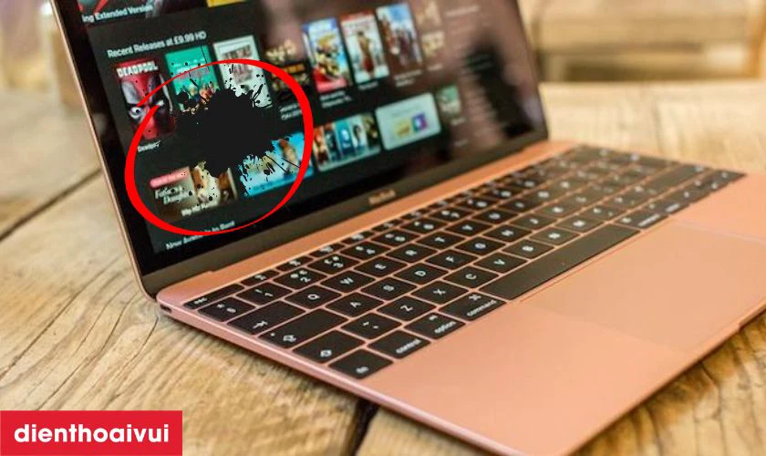 Những biểu hiện m&agrave;n h&igrave;nh MacBook Retina 2016 bị hỏng
