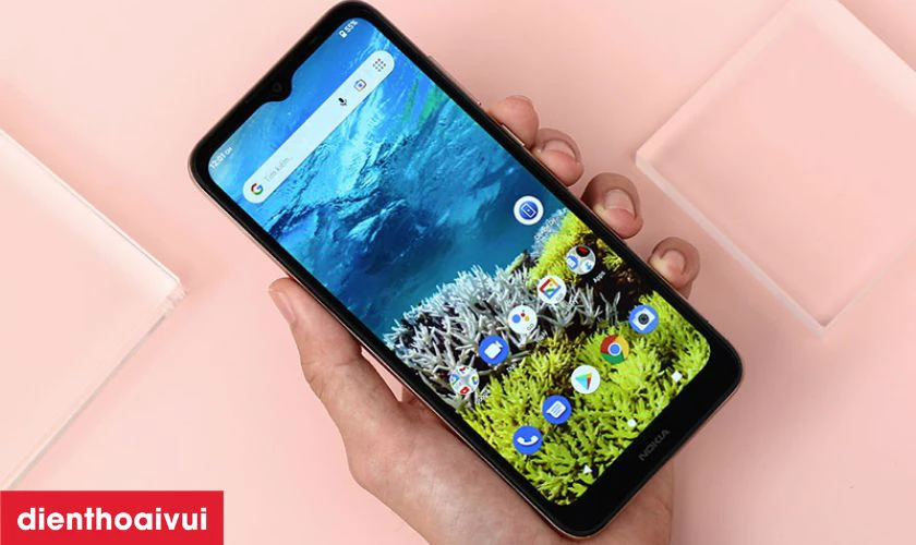Giới thiệu m&agrave;n h&igrave;nh điện thoại Nokia C20?