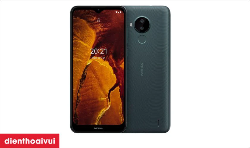 Giới thiệu m&agrave;n h&igrave;nh điện thoại Nokia C30?
