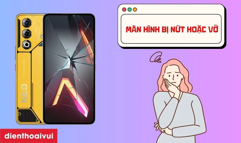 Trường hợp cần thay m&agrave;n mới cho Nubia Neo 3