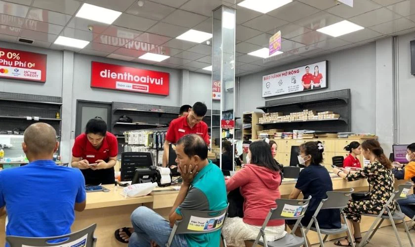 Quy trình thay màn hình Nubia quận Cầu Giấy tại Điện Thoại Vui