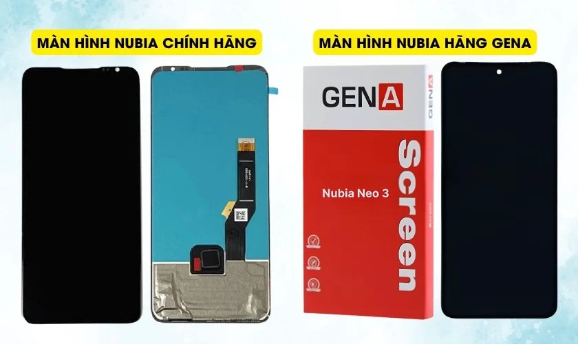 Yếu tố ảnh hưởng đến giá thay màn hình Nubia quận Hai Bà Trưng