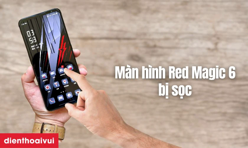 Hỏng h&oacute;c sau một thời gian sử dụng Nubia Red Magic 6