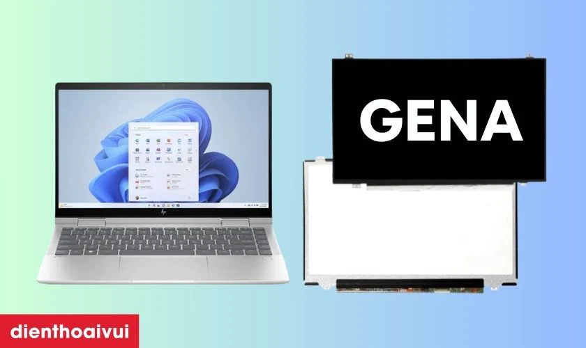 Thay m&agrave;n h&igrave;nh OLED cảm ứng laptop HP Envy X360 13AY ch&iacute;nh h&atilde;ng GENA