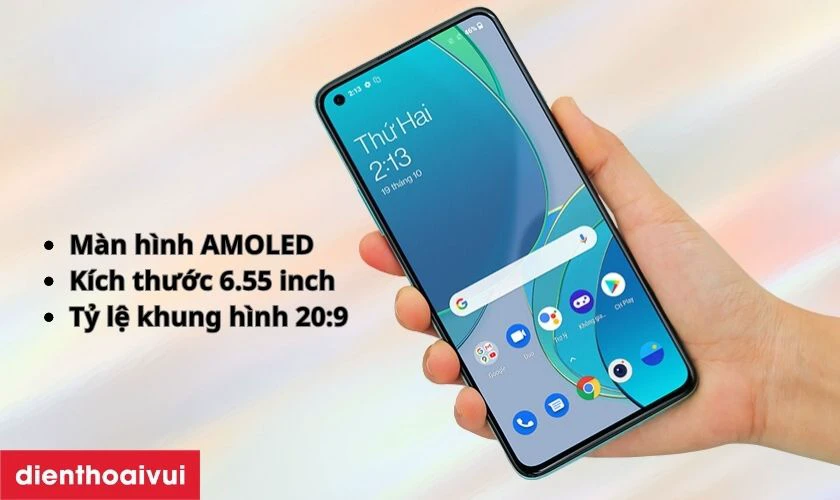 Giới thiệu màn hình điện thoại OnePlus 8T