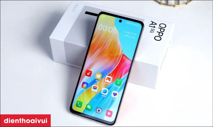 Tổng quan màn hình điện thoại OPPO A1 Pro 5G