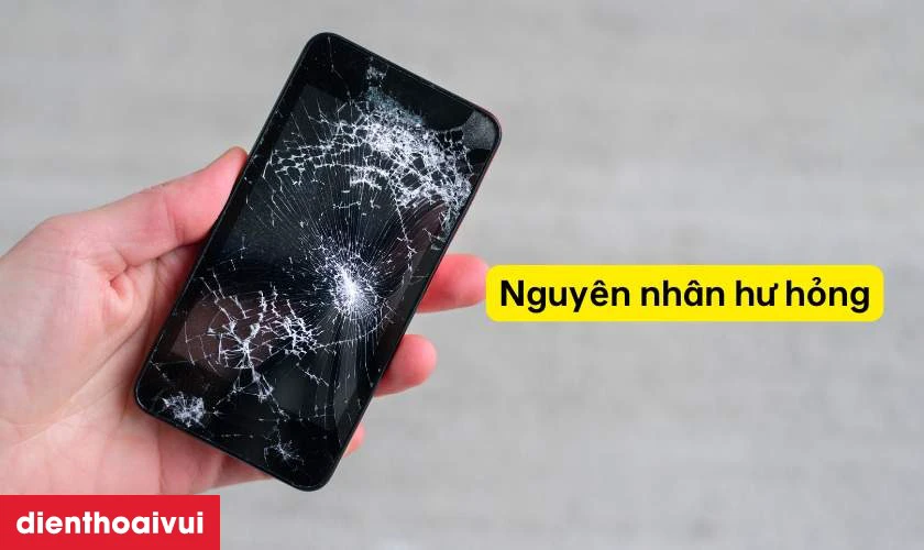 Nguy&ecirc;n nh&acirc;n hư hỏng m&agrave;n h&igrave;nh OPPO A16