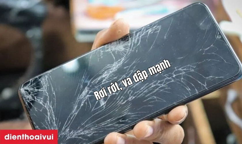 Nguyên nhân hư hỏng màn hình OPPO A16K