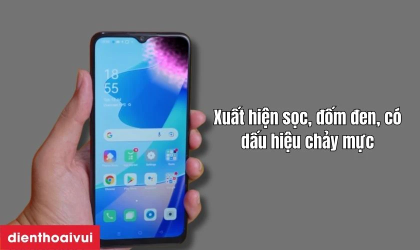 Các dấu hiệu nhận biết bạn cần thay màn hình OPPO A16K mới